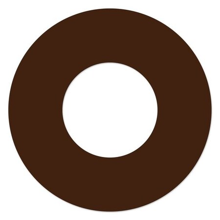 Ergomat Xtreme 8.25in Donut- 5in Center Brown, 12PK DSX-CIRCLE-8.25-BR-KIT